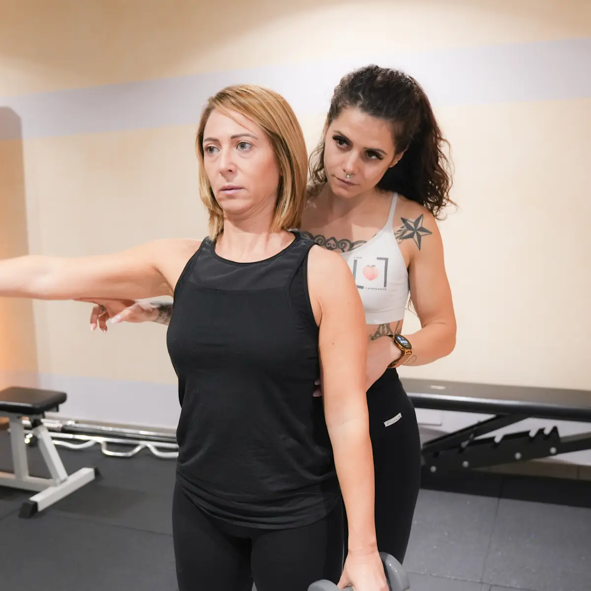 Personal trainer Lina Lammardo